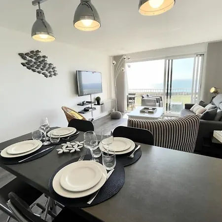 Magnifique T2 archi cosy Vue mer 180 - Piscine Guidel Extérieur photo